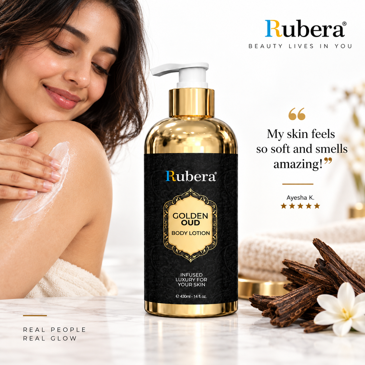 Golden Oud Body Lotion