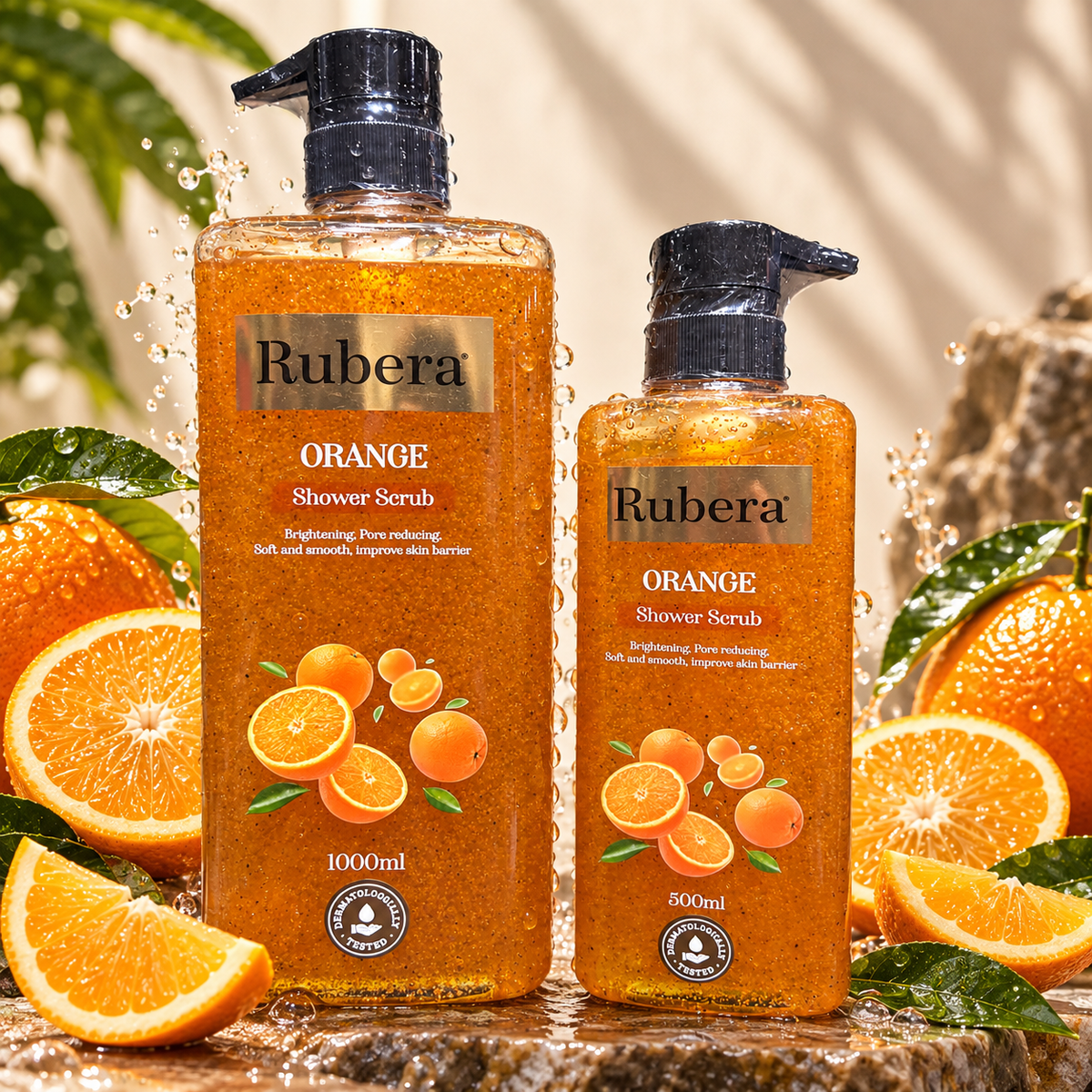 Orange Shower Scrub