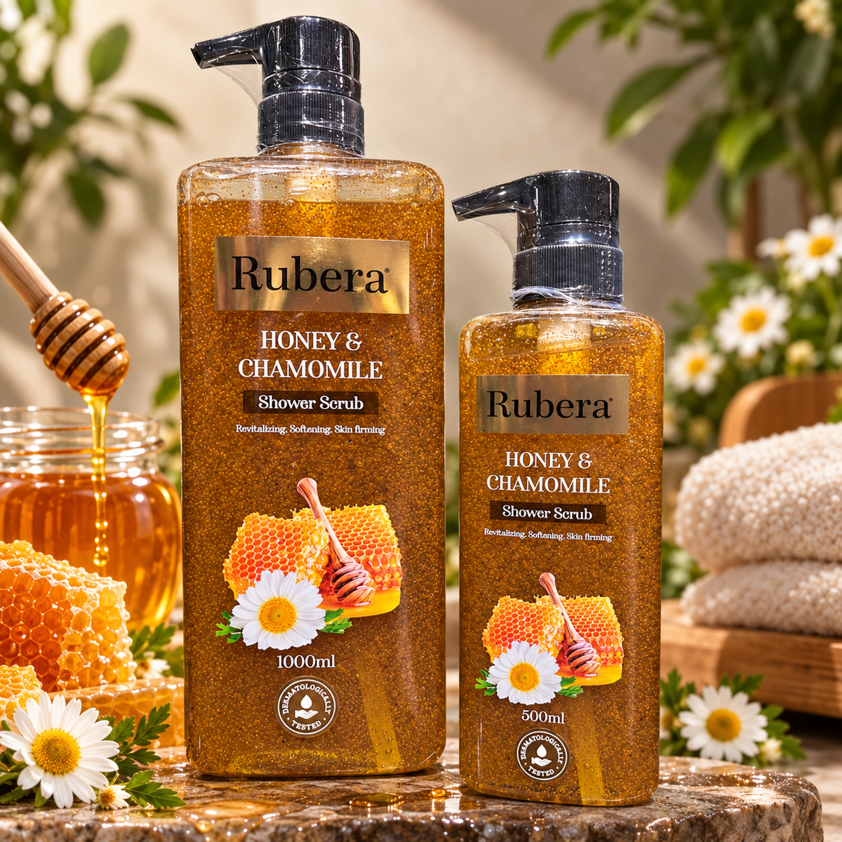 Honey & Chamomile Shower Scrub