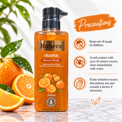 Orange Shower Scrub