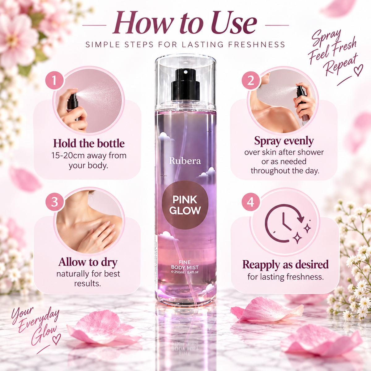 Pink Glow Body Mist