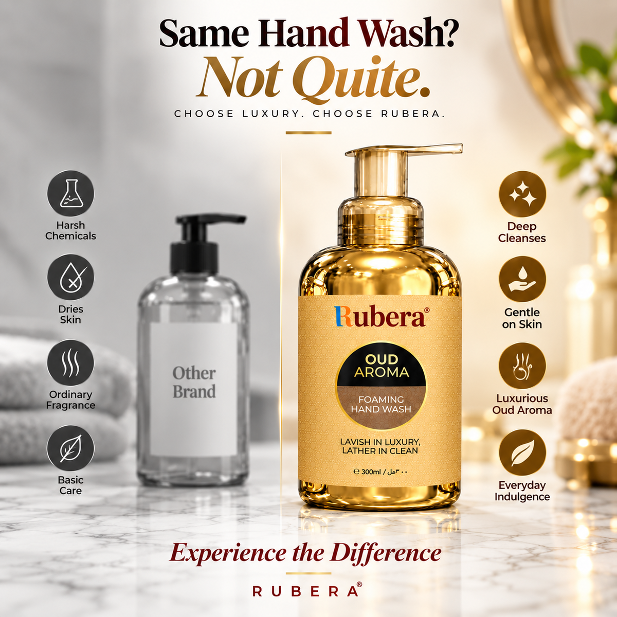 Oud Aroma Foaming Hand Wash