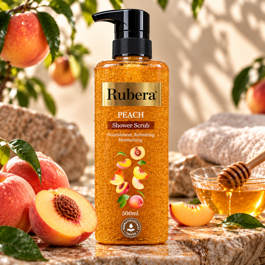 Peach Shower Scrub