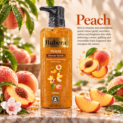 Peach Shower Scrub