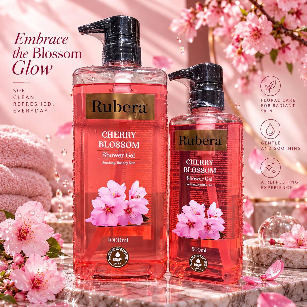 Cherry Blossom Shower Gel