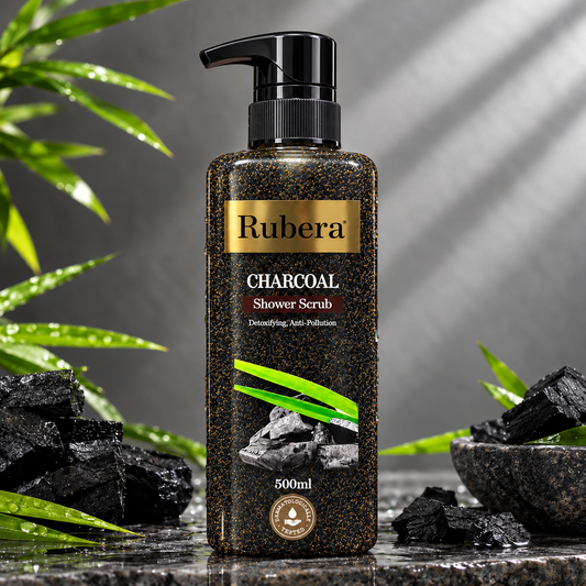 Charcoal Shower Scrub