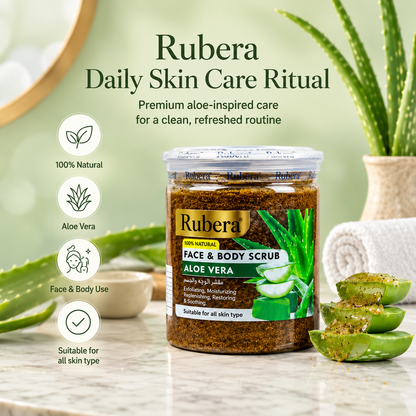 Aloe Vera Face & Body Scrub