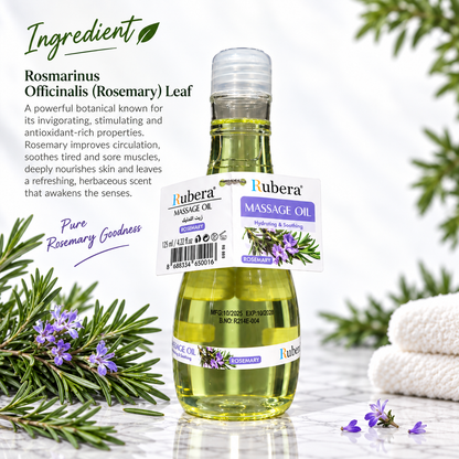 Rosemary Massage Oil with Argan