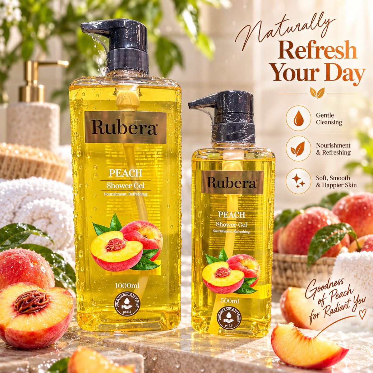 Peach Shower Gel