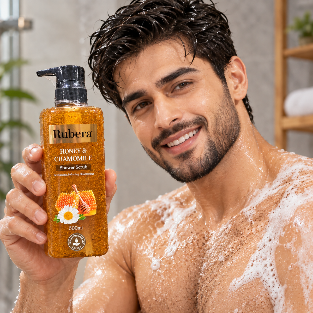 Honey & Chamomile Shower Scrub