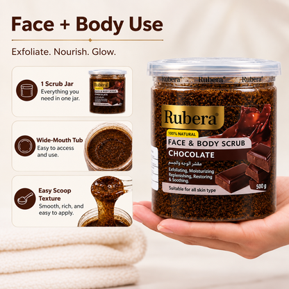 Chocolate Face & Body Scrub