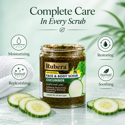 Cucumber Face & Body Scrub