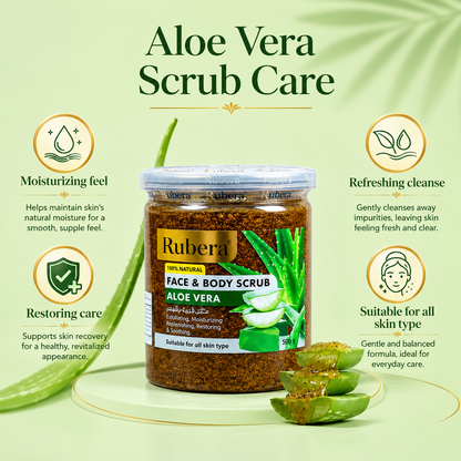 Aloe Vera Face & Body Scrub