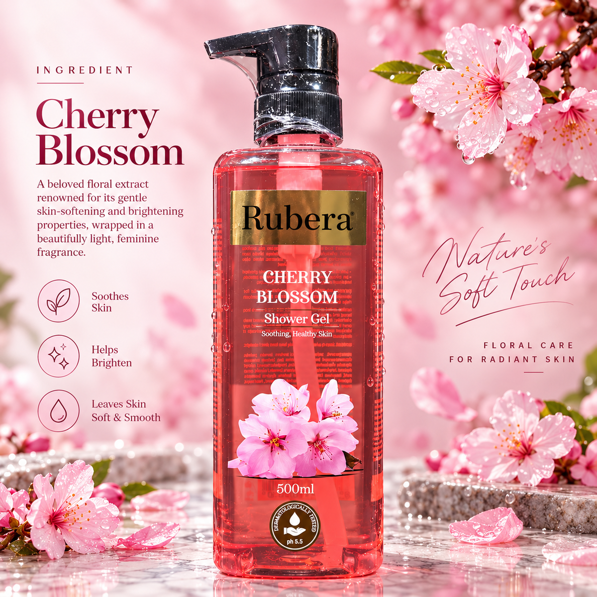 Cherry Blossom Shower Gel