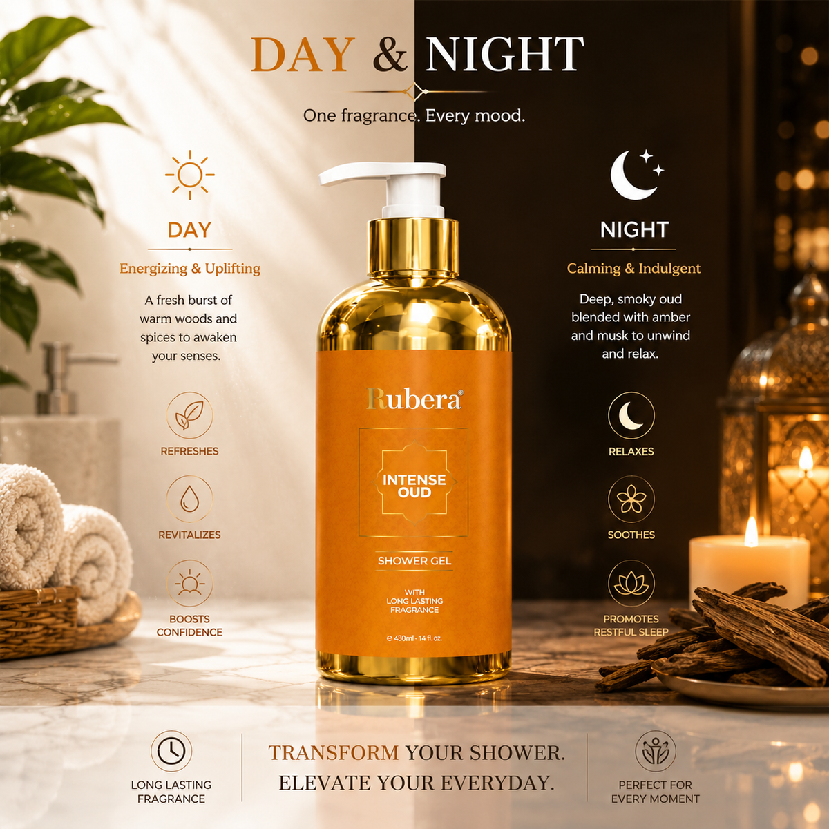 Intense Oud Shower Gel