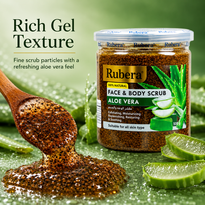 Aloe Vera Face & Body Scrub