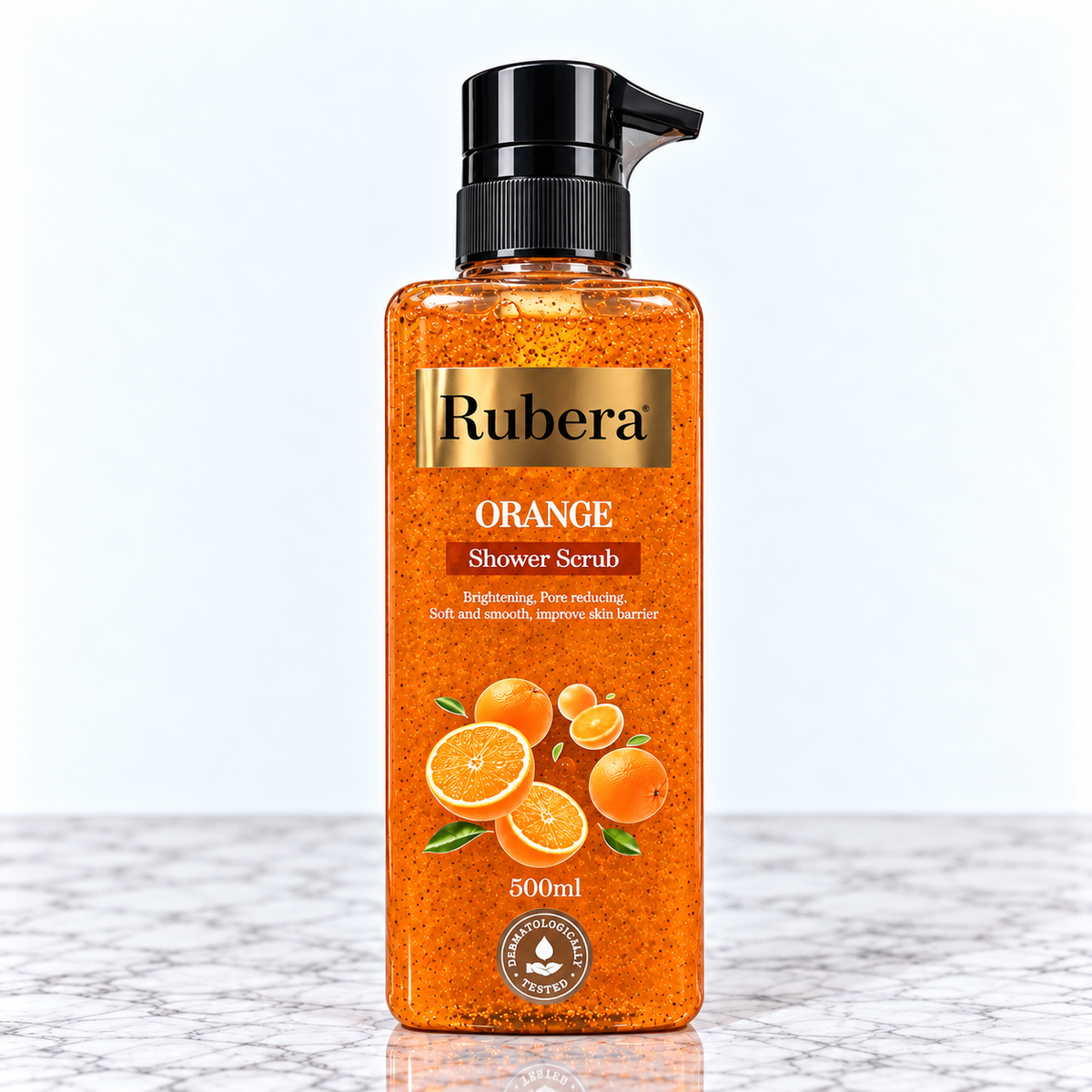 Orange Shower Scrub