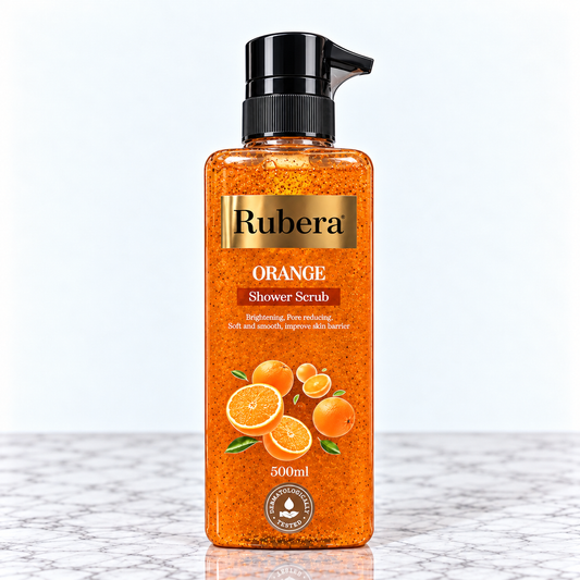 Orange Shower Scrub