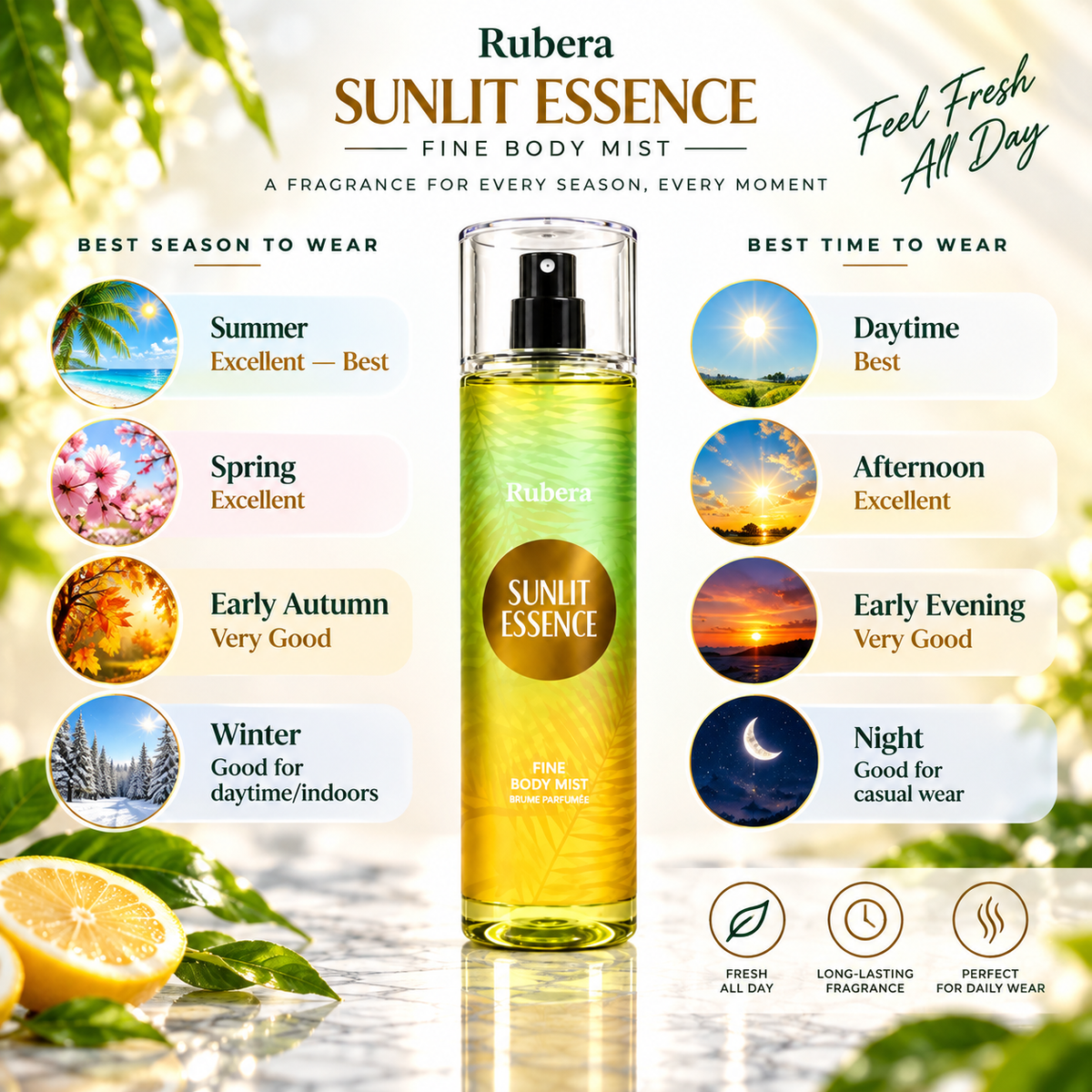 Sunlit Essence Body Mist