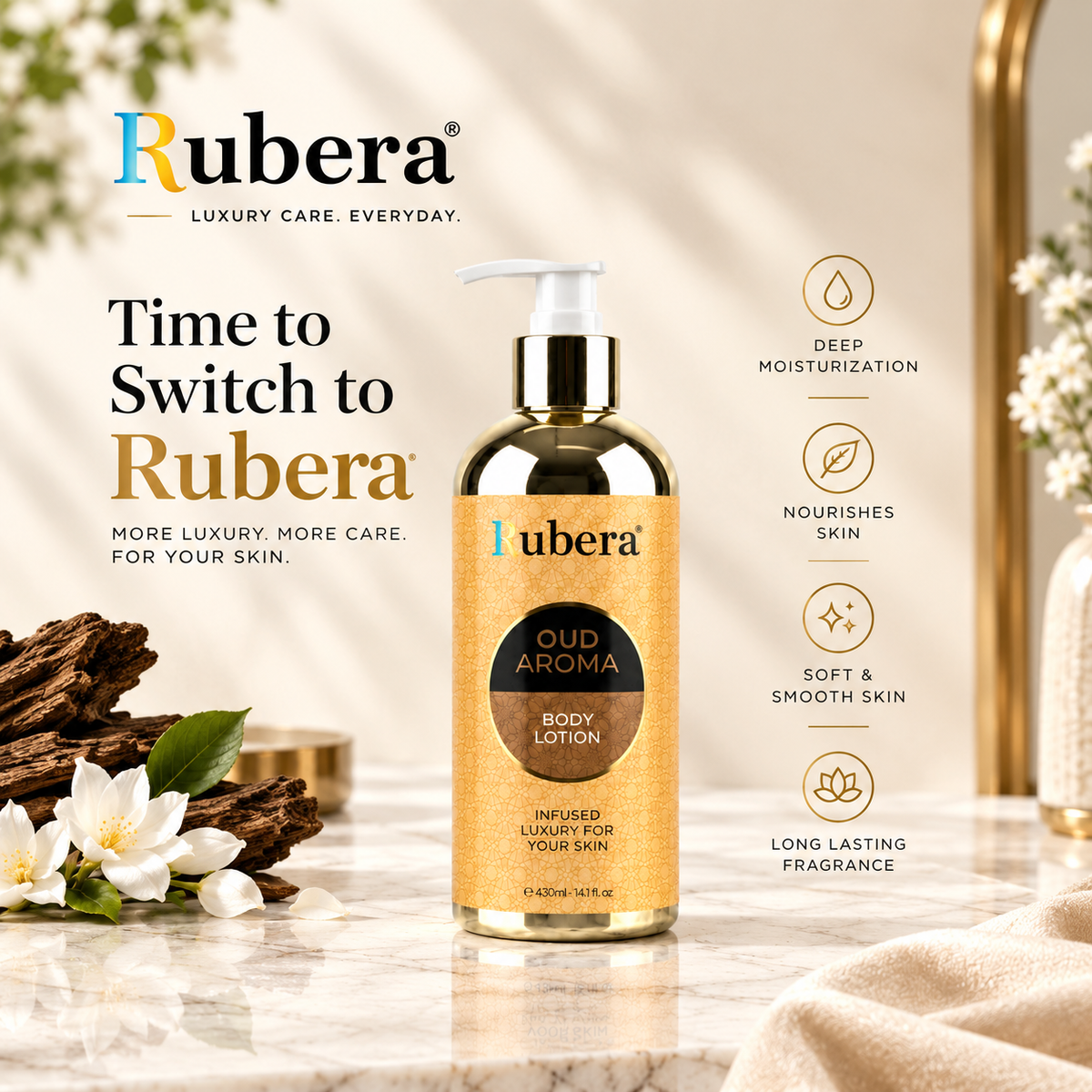 Oud Aroma Body Lotion