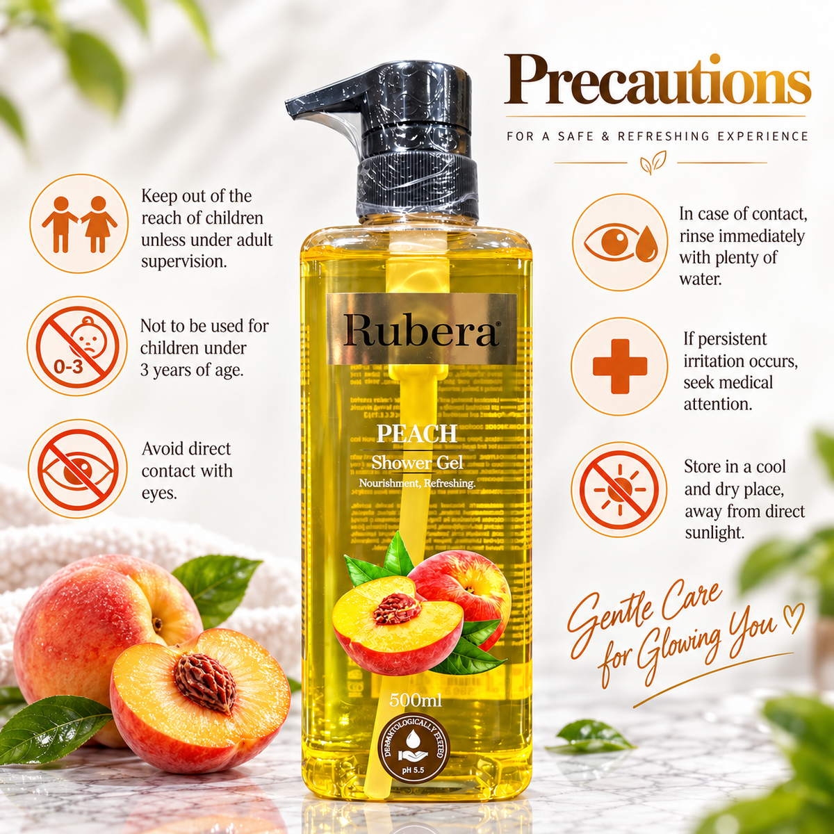 Peach Shower Gel