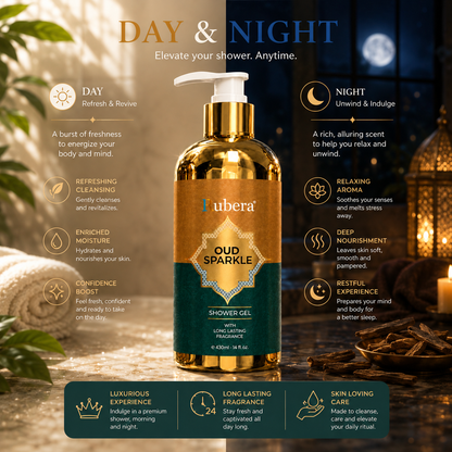 Oud Sparkle Shower Gel