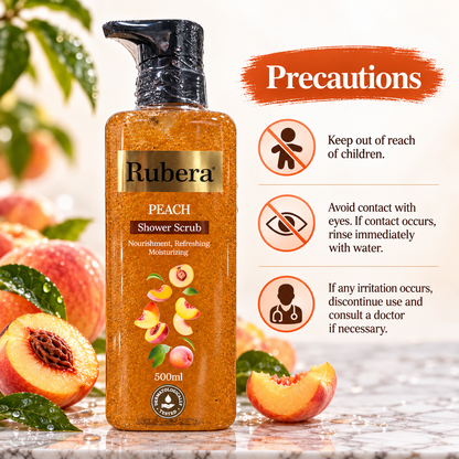 Peach Shower Scrub