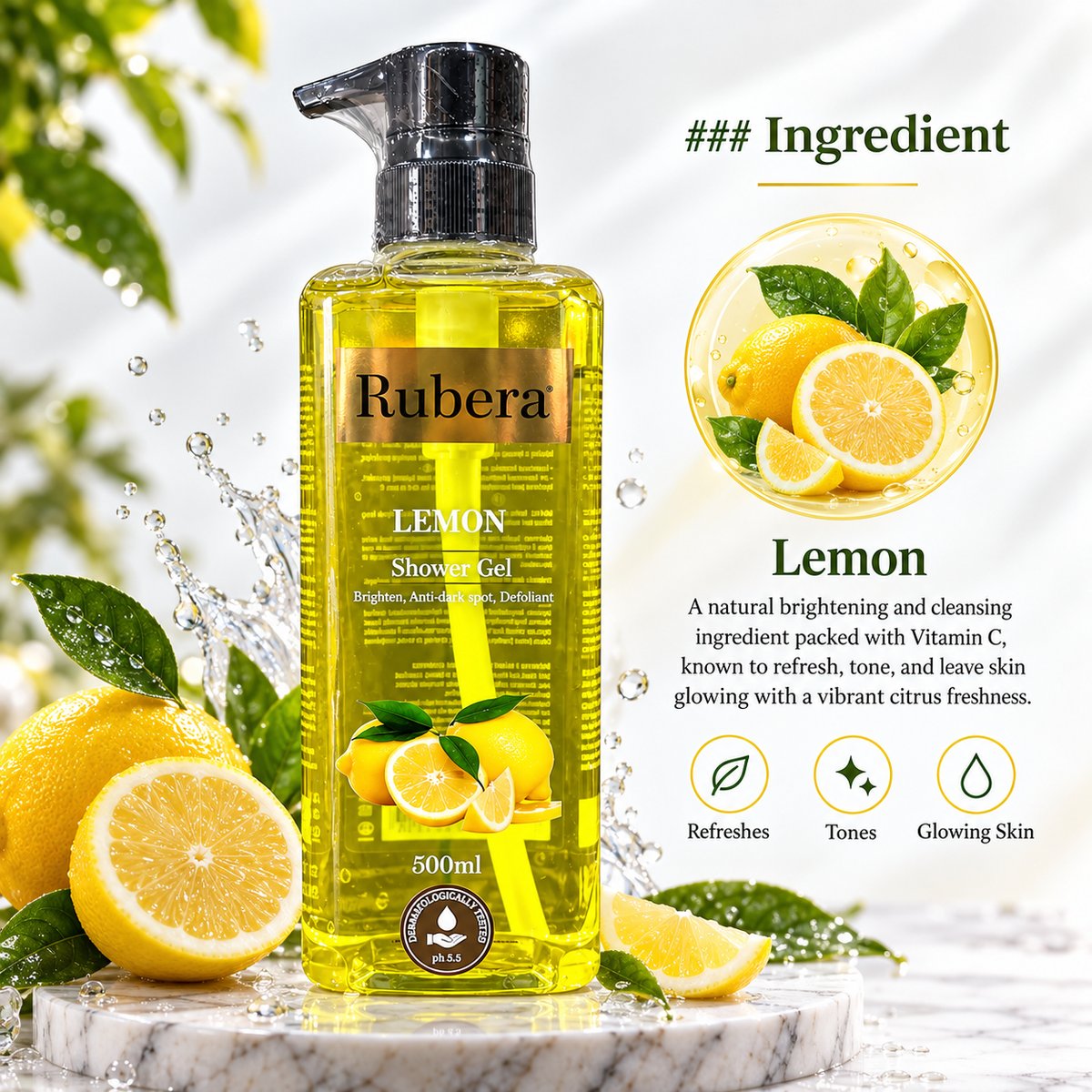 Lemon Shower Gel