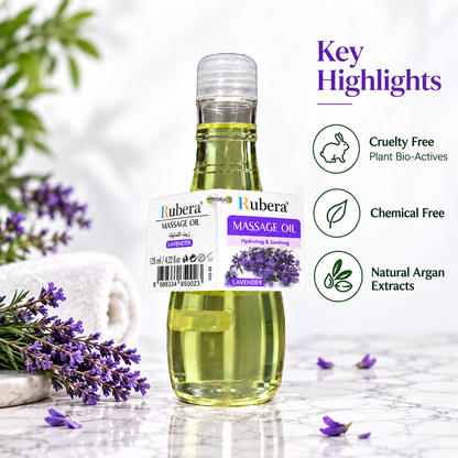 Lavender Massage Oil with Argan