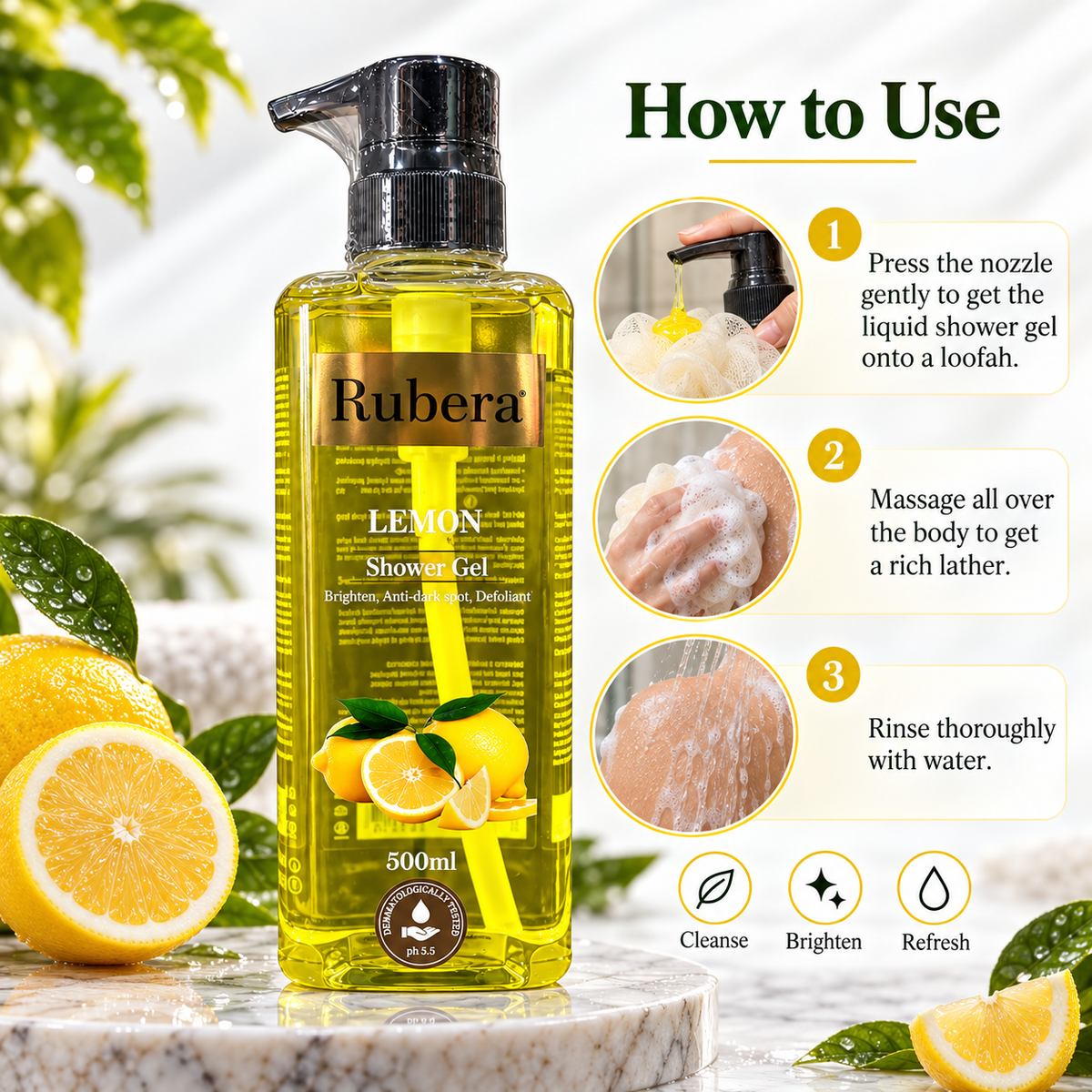 Lemon Shower Gel