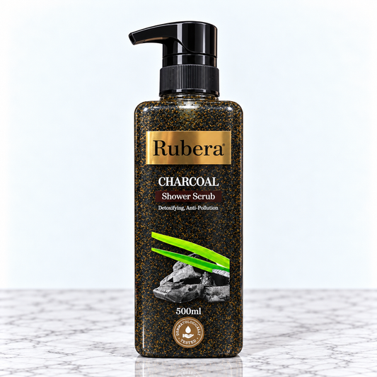 Charcoal Shower Scrub