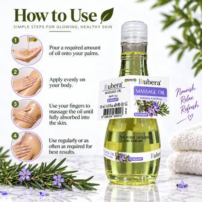 Rosemary Massage Oil with Argan