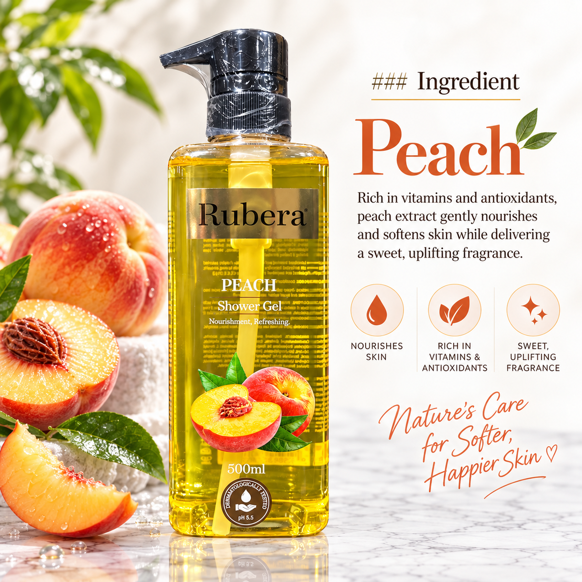 Peach Shower Gel