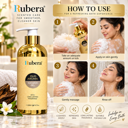 Oud Aroma Shower Gel