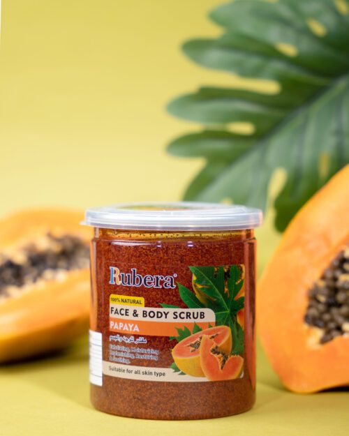 Papaya | The Way To Great Skin| Face and Body Scrub (500ml)