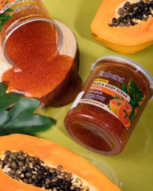 Papaya | The Way To Great Skin| Face and Body Scrub (500ml) - Image 2