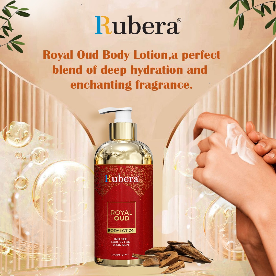 Royal Oud | Perfect Fragrance | Body Lotion (430ML) 3 Royal Oud | Perfect Fragrance | Body Lotion (430ML) - Image 3