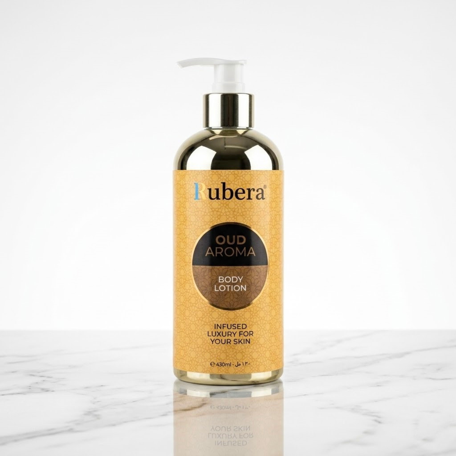 Oud Aroma Body Lotion 430ml – Aromatic Oud Daily Moisturizer for Soft Skin
