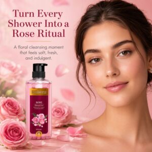 Rose Shower Gel – Floral Moisturizing Body Wash for Daily Use