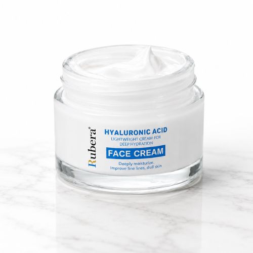 Hyaluronic Acid Face Cream 50g – Intense Hydrating Moisturizer to Reduce Fine Lines