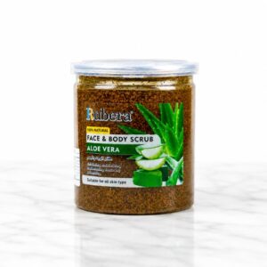 Aloe Vera Face & Body Scrub 500ml – Soothing Exfoliator for Clean, Fresh Skin