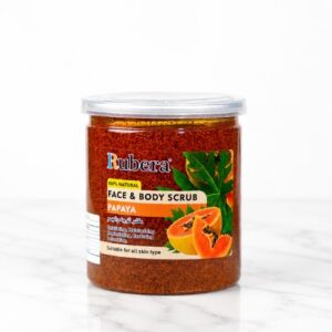 Papaya Face & Body Scrub 500ml – Natural Enzyme Exfoliating Scrub for Renewed Skin