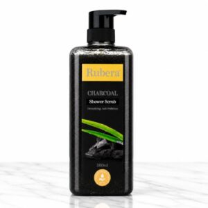 Charcoal Shower Scrub – Detoxifying Body Exfoliator for Deep Cleansed, Purified Skin