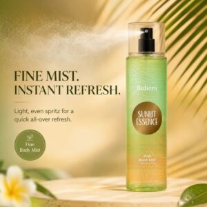 Sunlit Essence Body Mist 250ml – Citrus Fresh Body Spray for Everyday Use