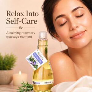 Rosemary Massage Oil with Argan – Hydrating Body Oil for Soft, Smooth Skin