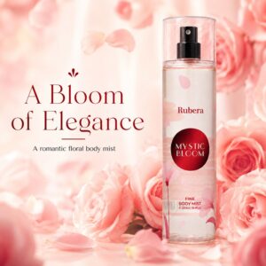 Mystic Bloom Body Mist 250ml – Fresh Floral Body Mist for Women, Jasmine & Orchid