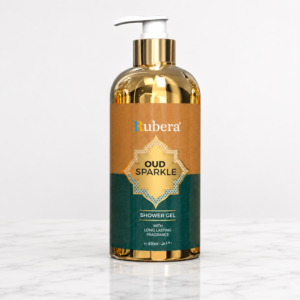 Oud Sparkle Shower Gel 430ml – Sparkling Oud Body Wash for Rich Oriental Scent