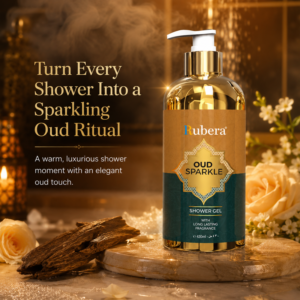 Oud Sparkle Shower Gel 430ml – Sparkling Oud Body Wash for Rich Oriental Scent
