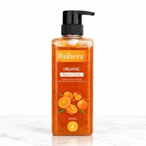 Orange Shower Scrub – Brightening Citrus Body Exfoliator for Smooth, Energized Skin