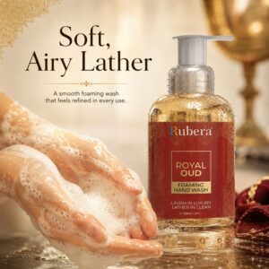 Royal Oud Foaming Hand Wash 300ml – Moisturizing Arabic Oud Hand Cleanser